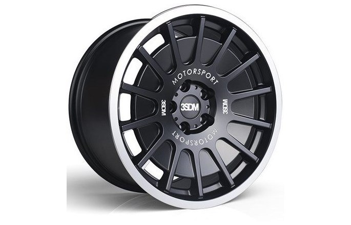 3SDM 0.66 Matt Black Mirror Polished Lip