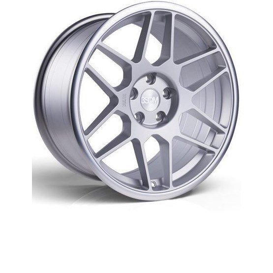 3SDM 0.09 Matt Silver Machine Lip 9,5X18 5/120 ET40 CB72,6