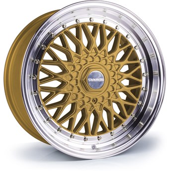 Dare DR RS Gold Polished / Chrome Rivets