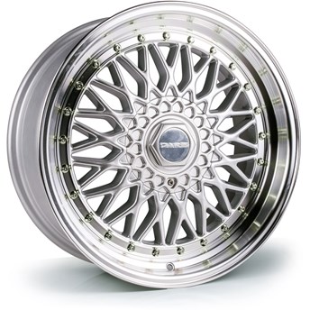Dare DR RS Silver Polished / Chrome Rivets