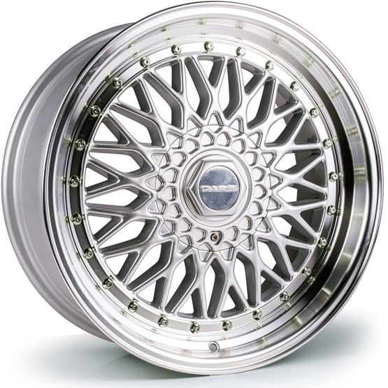 Dare DR RS Silver Polished / Chrome Rivets 8X16 4/100/108 ET25 CB73,1