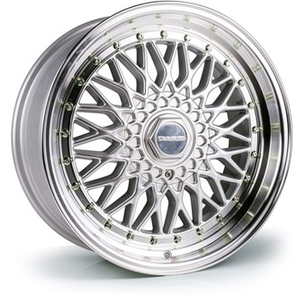 Dare DR RS Silver Polished / Chrome Rivets