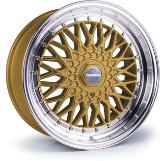 Dare DR RS Gold Polished / Chrome Rivets