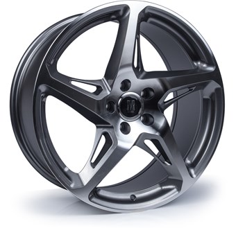 River R4 Gunmetal / Polished Face