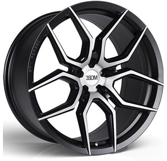 3SDM 0.50 Spin Forged Matt Black Brushed Face