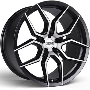 3SDM 0.50 Spin Forged Matt Black Brushed Face