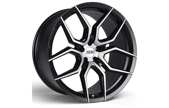 3SDM 0.50 Spin Forged Matt Black Brushed Face