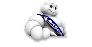 Sort utbud av michelin däck