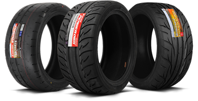 Racing däck för motorsport