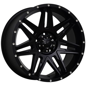 Dirt A.T D62 Flatblack milled rivets