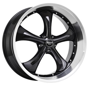 Boost Wheels B818 Glossblack Machined Lip