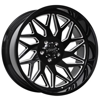 Dirt A.T D55 Glossblack Milled