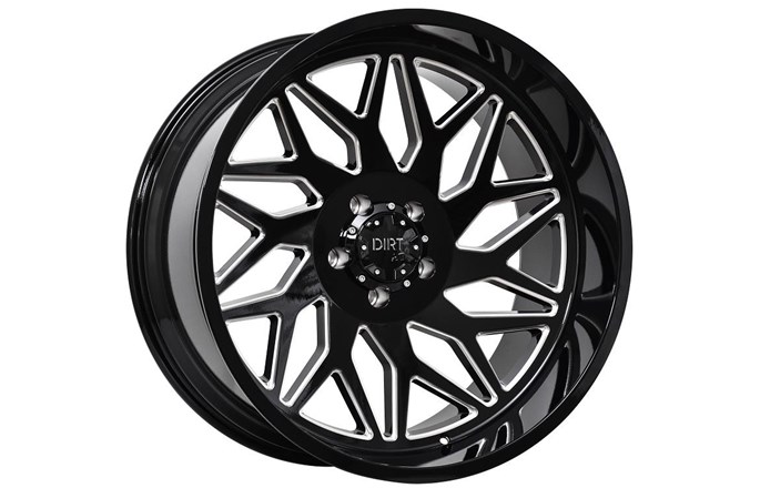 Dirt A.T D55 Glossblack Milled