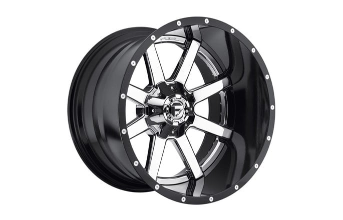 Köp Fuel Off-Road D260 Maverick Chrome Plated Gloss Black Lip Direkt Online