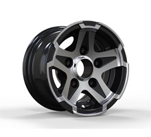 Grossen Alu. Trailer Black/polished