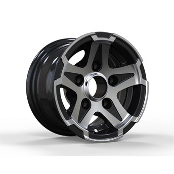 Grossen Alu. Trailer Black/polished