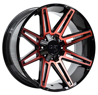 Dirt A.T D88 Glossblack Red Face