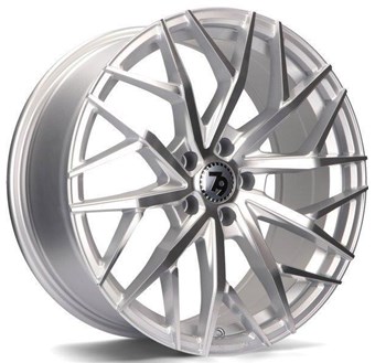 79 Wheels Sv-C Silver Polished Face