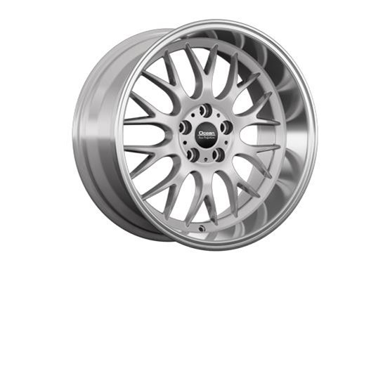 Ocean Wheels Super Dtm Silver Diamond 8,5X18 5/108 ET6 CB65,1