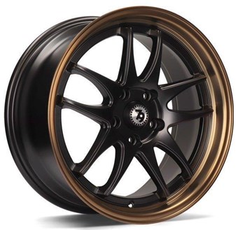 79 Wheels Sv-I Deep Matt Black Lip Polished