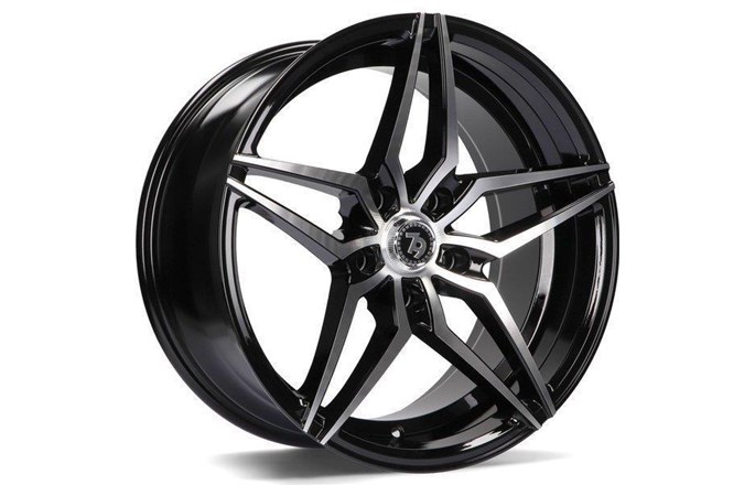 79 Wheels Sv-A Black Front Polished