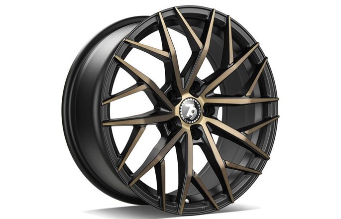 Seventy9 SV-C Black Glossy Gold Front