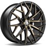 Seventy9 SV-C Black Glossy Gold Front