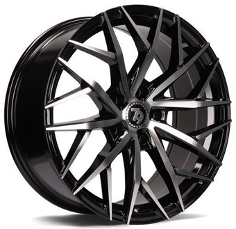 79 Wheels Sv-C Black Front Polished