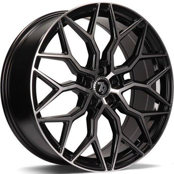 79 Wheels Sv-K Black Front Polished