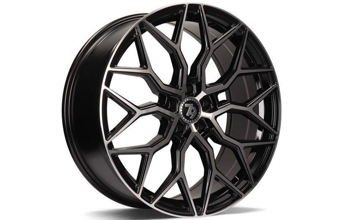 79 Wheels Sv-K Black Front Polished