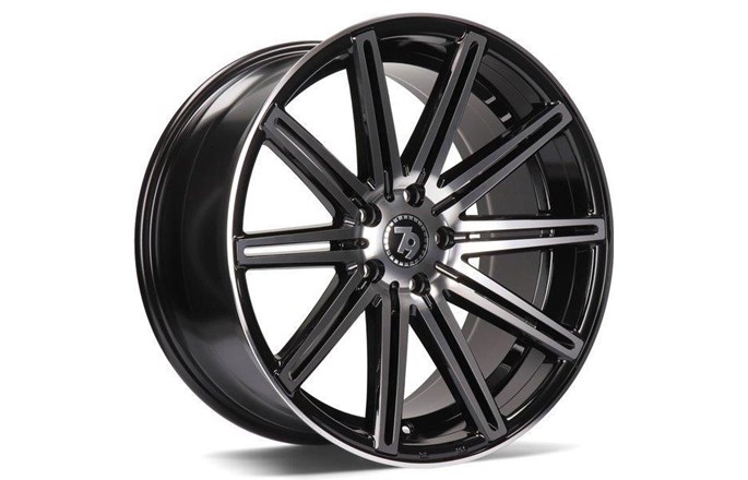 79 Wheels Sv-M Black Front Polished