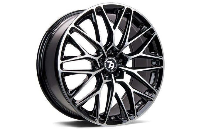79 Wheels Sv-P Black Front Polished