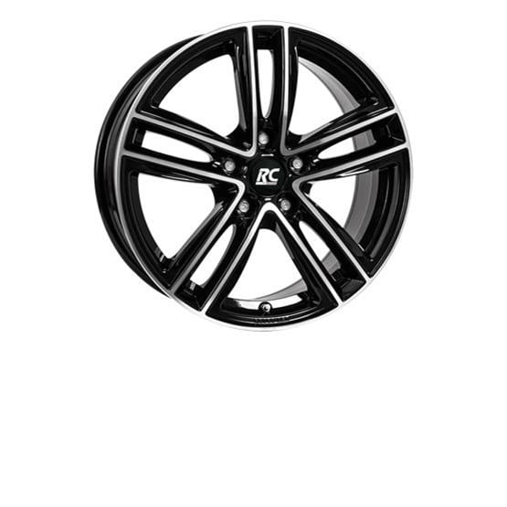RC Design Rc27 Schwarz Glanz Vollpoliert 7,5X17 5/112 ET36 CB66,6