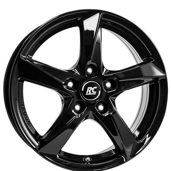 RC Design Rc30 Schwarz Glanz 6,5X16 5/105 ET41 CB56,6