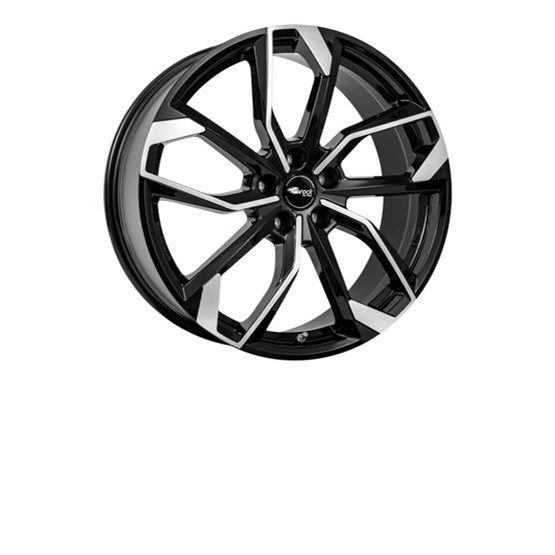 RC Design Rc34 Schwarz Glanz Vollpoliert 7,5X18 5/112 ET49 CB57,1
