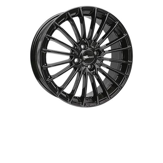Brock B24 Schwarz Glanz 7X17 4/114,3 ET38 CB72,6