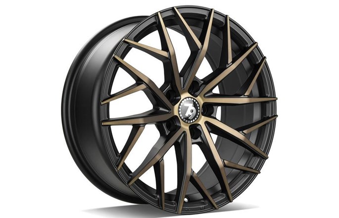 Seventy9 SV-C Black Glossy Gold Front
