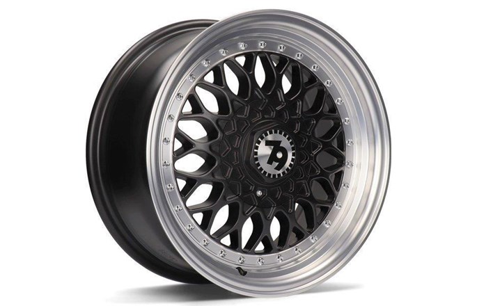 Seventy9 SV-E Matt Black Front Polished Lip Polished