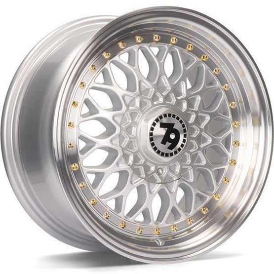 79 Wheels Sv-E Silver Lip Polished 7X15 4/100/114,3 ET30 CB67,1