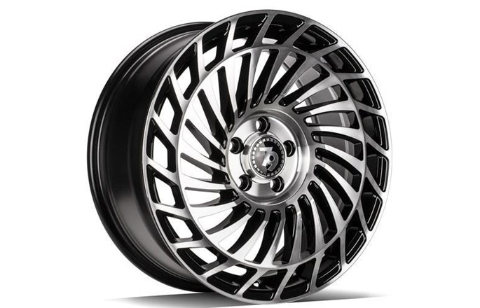 79 Wheels Scf-K Black Front Polished