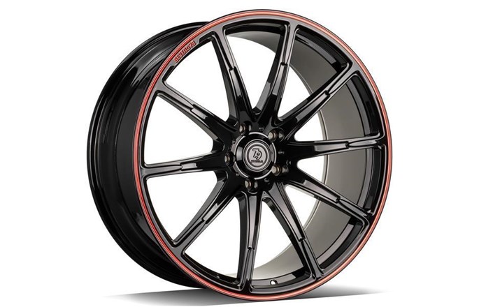 Seventy9 MF.7 Black Glossy Red