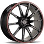 Seventy9 MF.7 Black Glossy Red