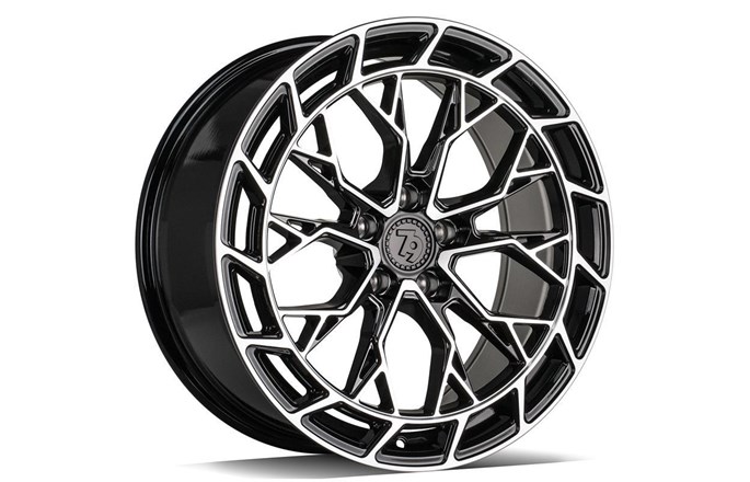 79 Wheels SCF-Z Black Front Polished
