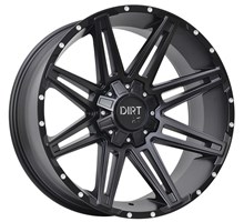 Dirt A.T D88 Flatblack milled rivets