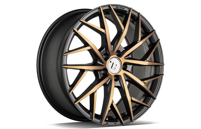 Seventy9 SSF-1 Black Glossy Gold Front