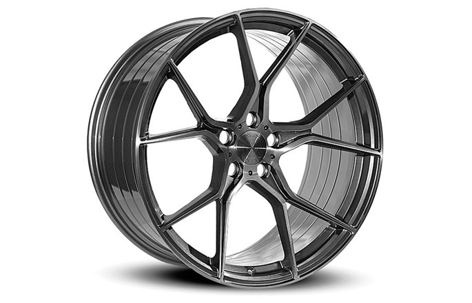 Imaz Wheels FF588 Dark Gunmetal Brushed Face