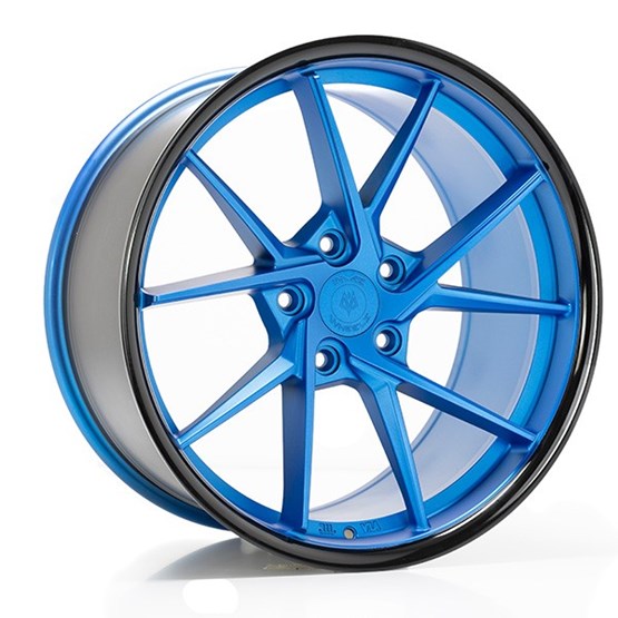 Imaz Wheels FF689 Blue / Black Lip 10X20 5/120 ET42 CB74,1