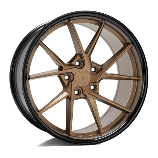 Imaz Wheels FF689 Bronze / Black Lip 8,5X20 5/120 ET38 CB74,1