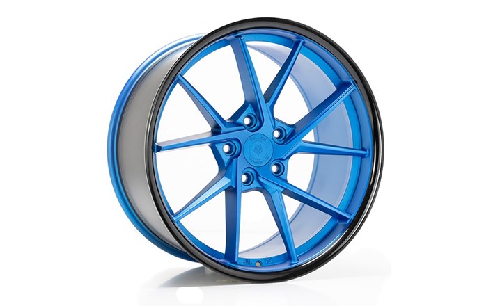Imaz Wheels FF689 Blue / Black Lip