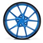 Imaz Wheels FF689 Blue / Black Lip